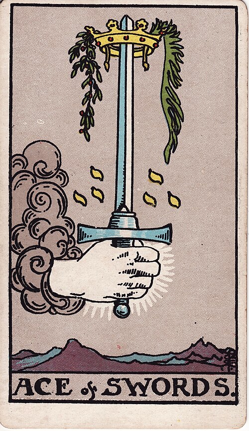 As de Espadas (invertida)